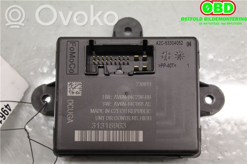 Unité de commande module de porte   31343482,31318963,31318963,31318963,31343482