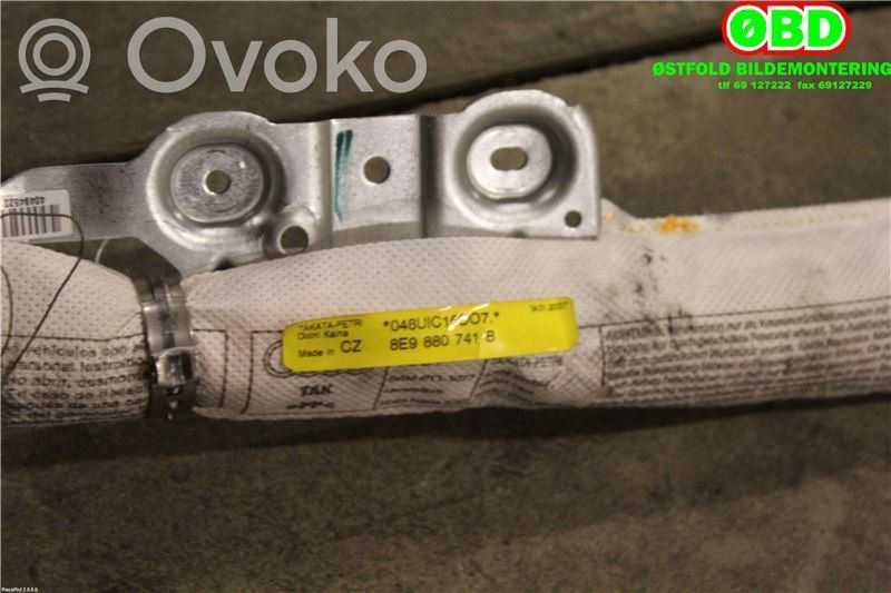 Audi A4 S4 B7 8E 8H Airbag da tetto
