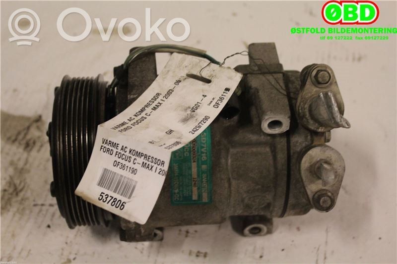Ilmastointilaitteen kompressorin pumppu (A/C)   1677171,3M5H19D629GC,3M5H19D629GC,1677171,3M5H19D629GC
