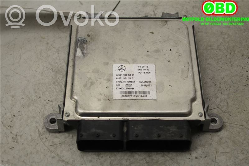 Engine control unit/module ECU   A6519005301,6519005301,6519005301,6519005301,A6519005301