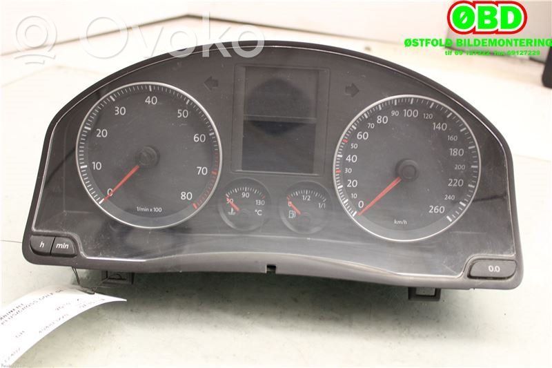 Volkswagen Golf Plus Tachimetro (quadro strumenti) 