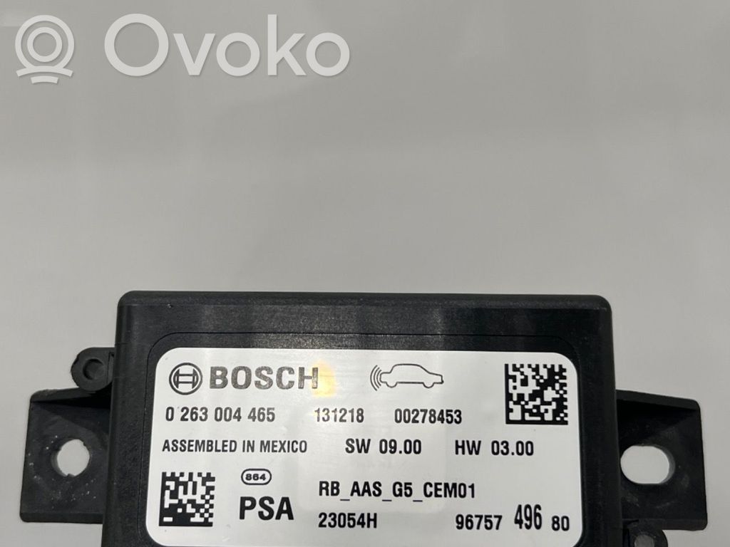Peugeot 2008 I Centralina/modulo sensori di parcheggio PDC 
