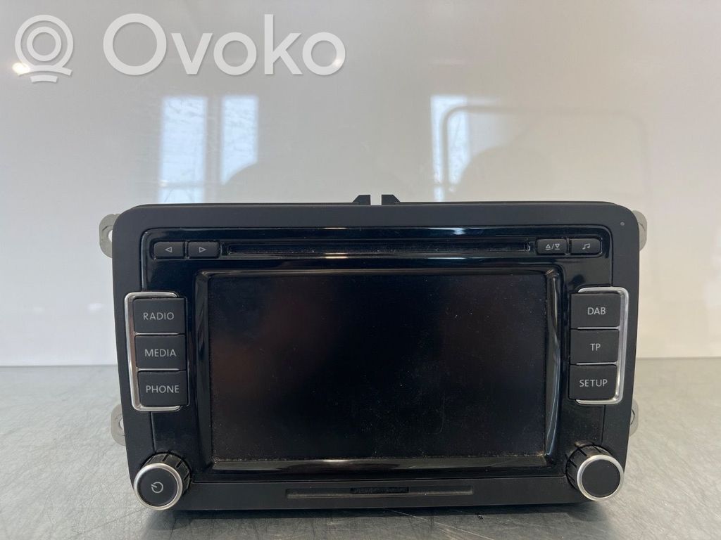 Volkswagen Golf VI Unità principale autoradio/CD/DVD/GPS 