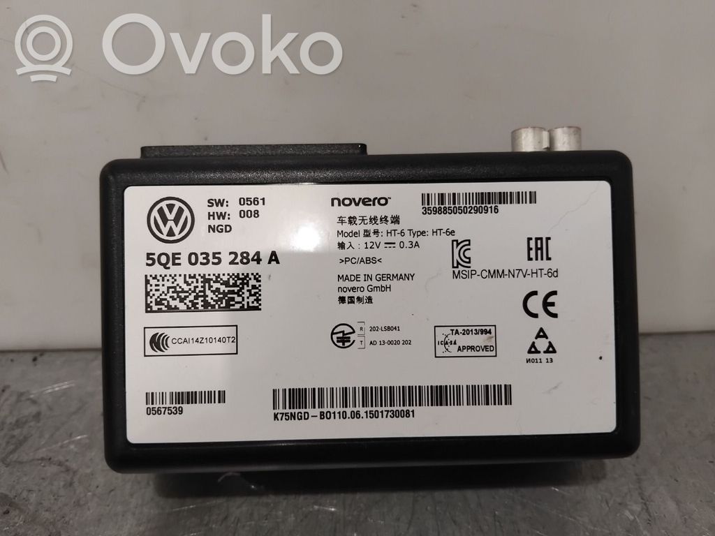 Volkswagen e-Golf Autres unités de commande / modules 