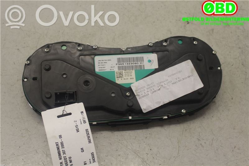 Peugeot 307 Tachimetro (quadro strumenti)