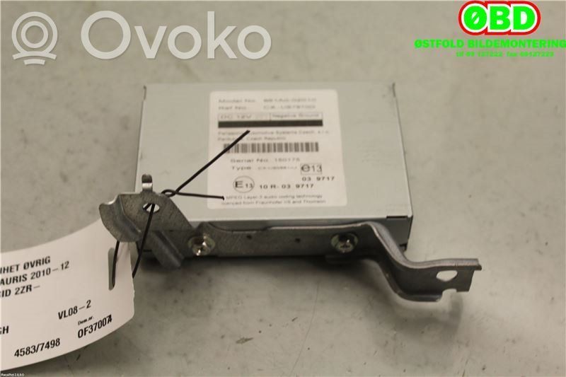 Toyota Auris 150 Autres unités de commande / modules 