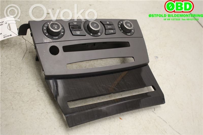 BMW 5 E60 E61 Console centrale, commande chauffage/clim 