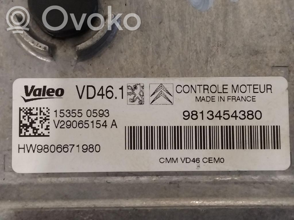Peugeot 2008 I Engine control unit/module ECU 