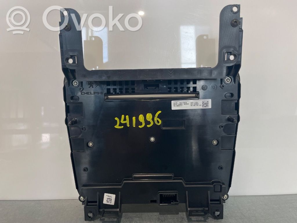 Citroen C4 II Console centrale, commande chauffage/clim 