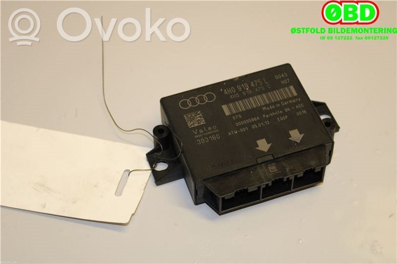 Audi A6 S6 C7 4G Steuergerät Einparkhilfe Parktronic PDC 