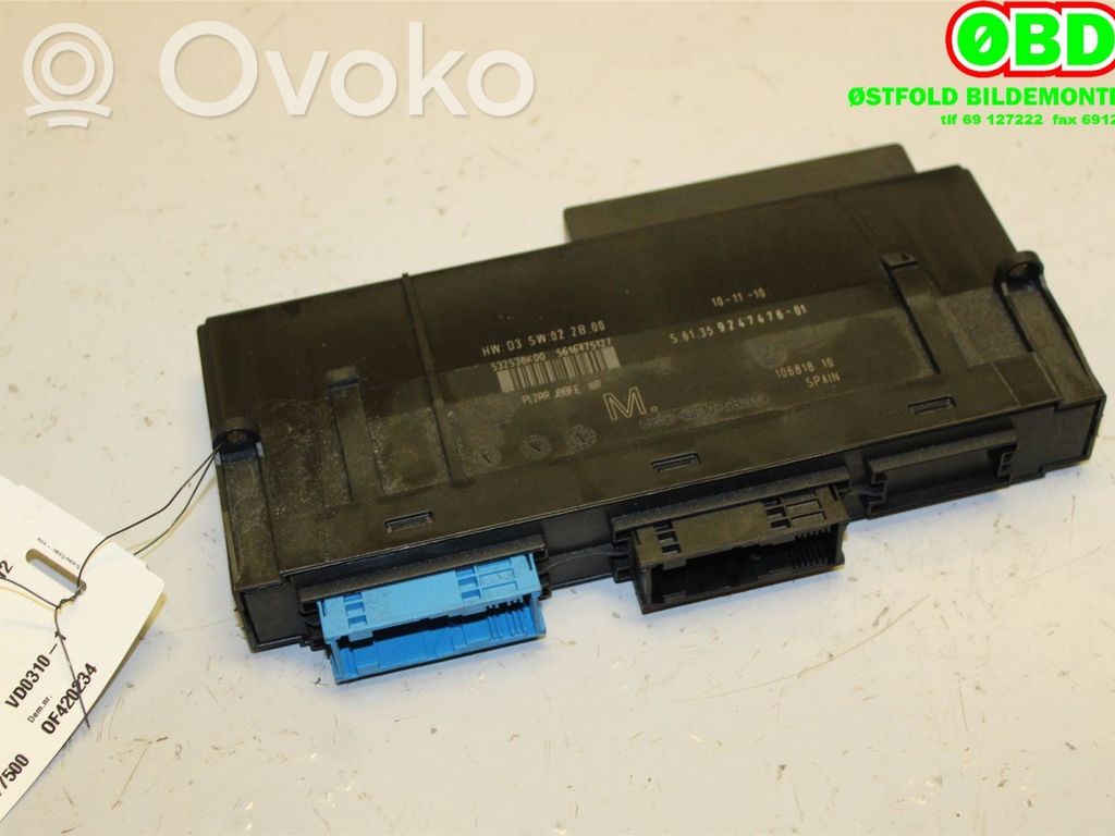 BMW 3 E90 E91 Modul de control caroserie central 