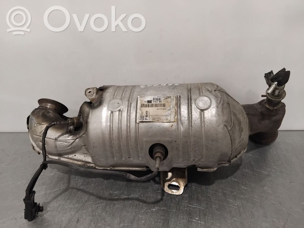 Peugeot 208 I Filtro antiparticolato catalizzatore/FAP/DPF