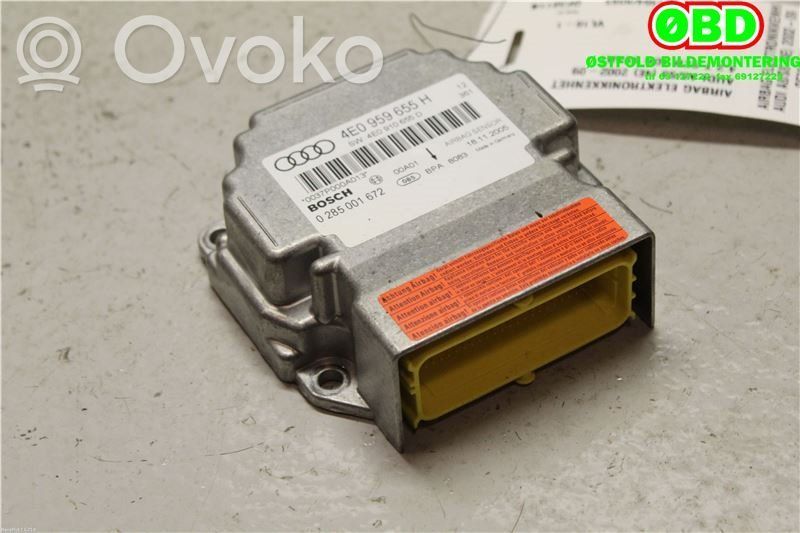 Module de contrôle airbag   4E0959655H,4E0959655H,4E0959655H,4E0959655H