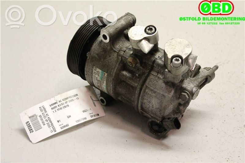 Audi A3 S3 8P Klimakompressor Pumpe 