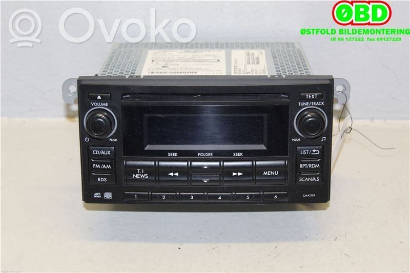 Subaru XV I Unitate principală radio/CD/DVD/GPS 