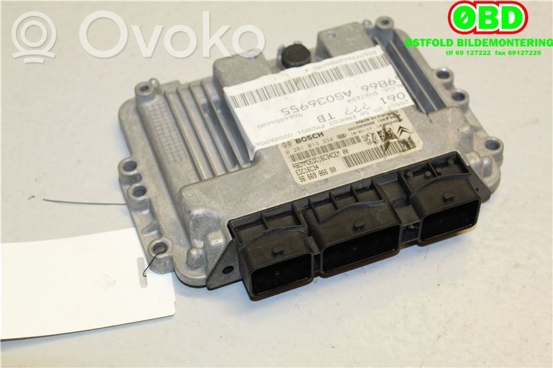 Komputer / Sterownik ECU silnika   1610170180,9666986680,9666986680,0281013334,1610170180,9666986680