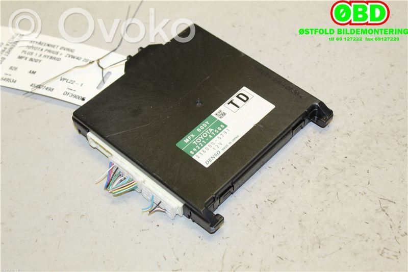 Toyota Prius+ (ZVW40) Autres unités de commande / modules