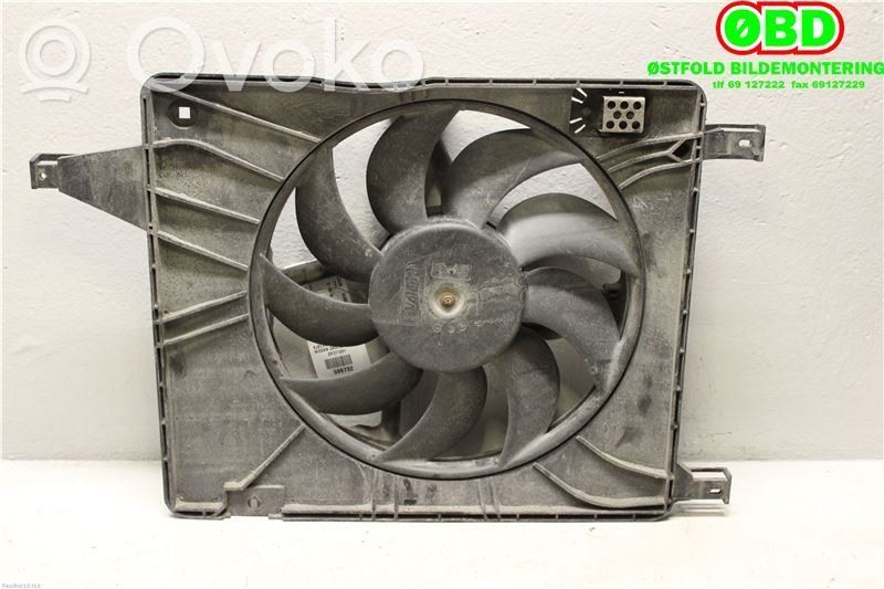 Nissan Qashqai Convogliatore ventilatore raffreddamento del radiatore