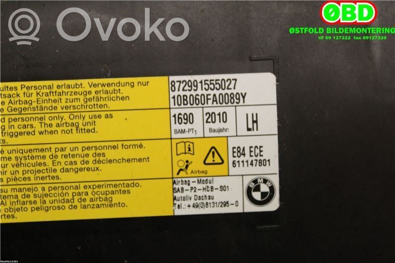 BMW X1 E84 Airbag lateral 