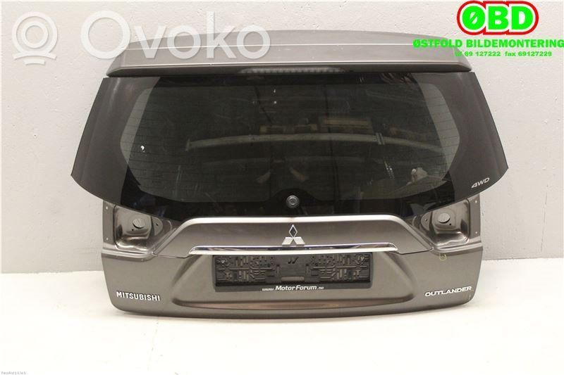 Mitsubishi Outlander Puerta del maletero/compartimento de carga 