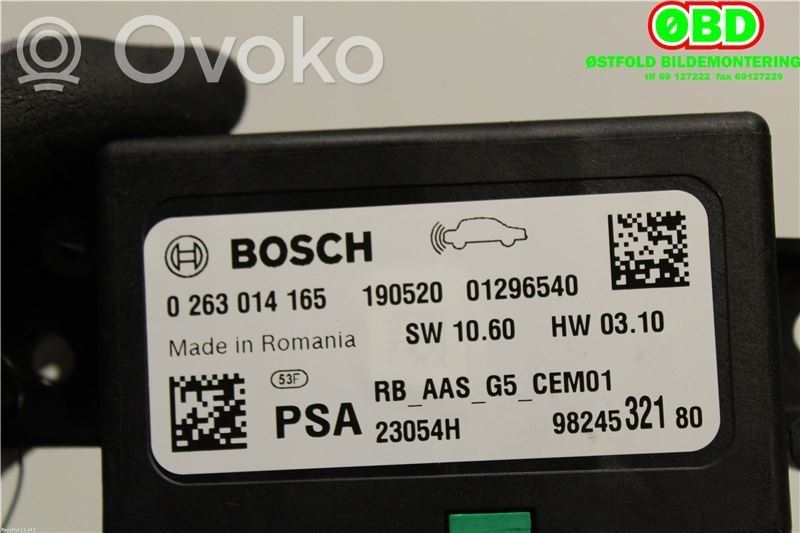 Opel Crossland X Unitate/modul de comandă parcare PDC