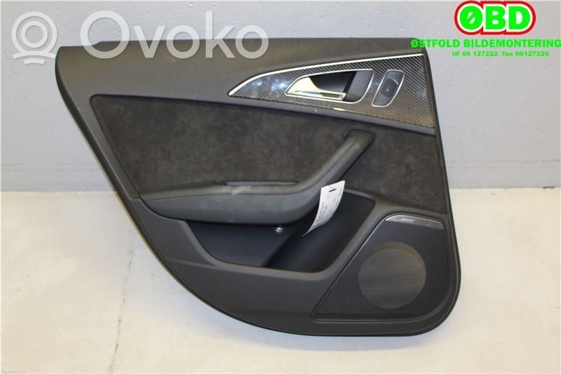 Audi A6 S6 C7 4G Boczki / Poszycie drzwi przednich 
