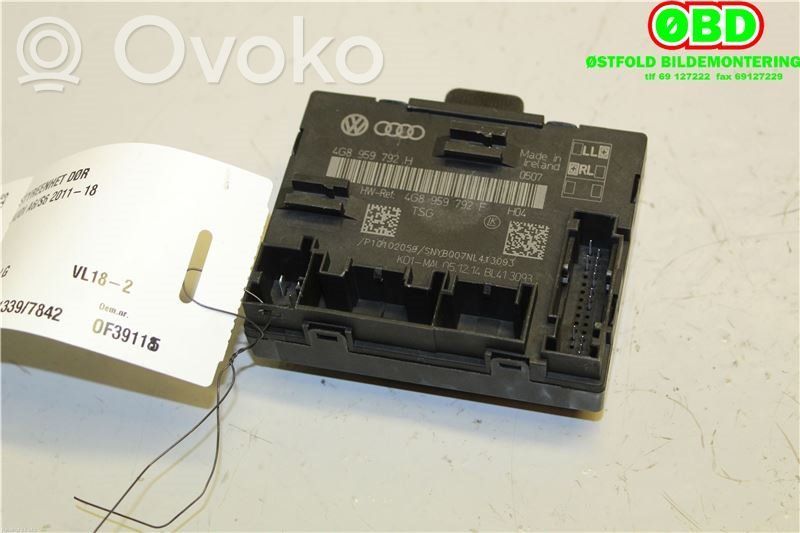Audi A6 S6 C7 4G Centralina/modulo portiere