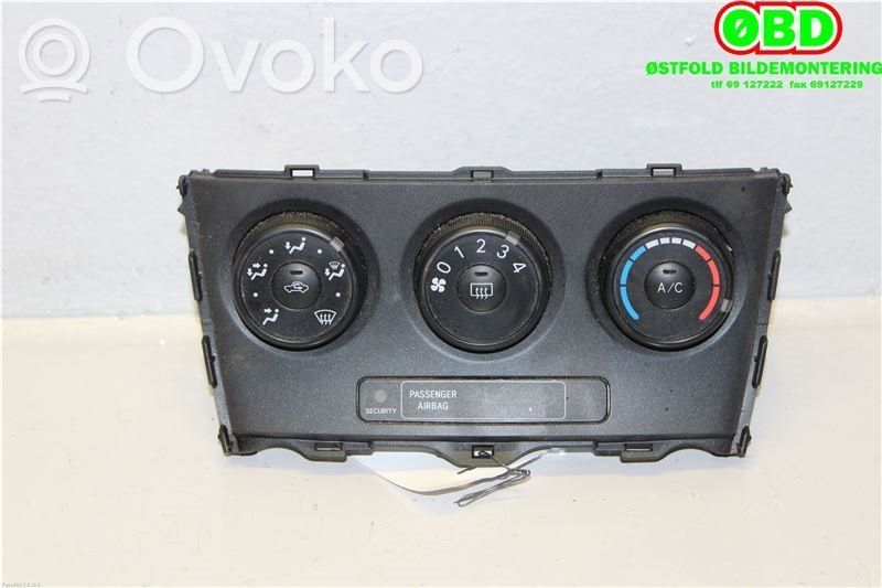 Toyota Auris 150 Climate control/heater control trim 