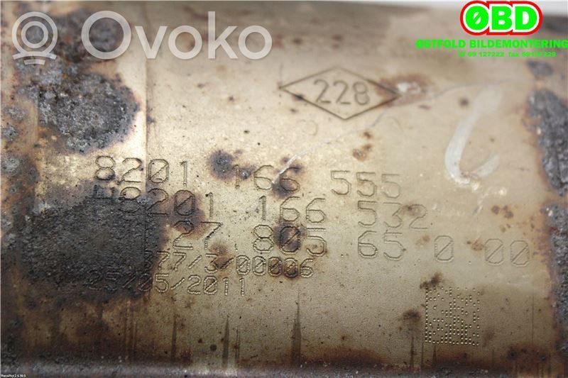 Renault Trafic II (X83) Catalyst/FAP/DPF particulate filter 