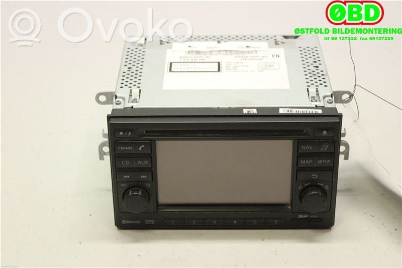 Nissan Qashqai Unité principale radio / CD / DVD / GPS