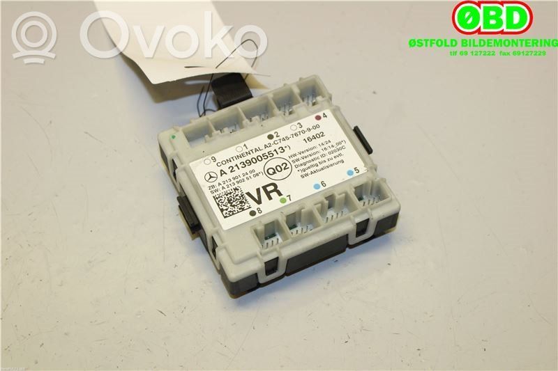 Mercedes-Benz E W213 Oven ohjainlaite/moduuli