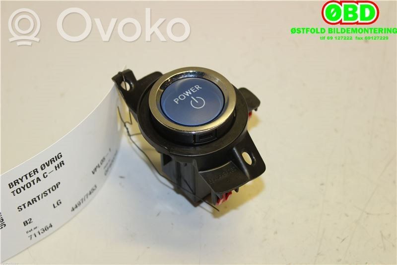 Toyota C-HR I Otros interruptores/perillas/selectores