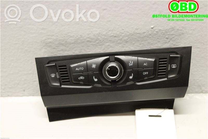Audi A5 8T 8F Console centrale, commande chauffage/clim 