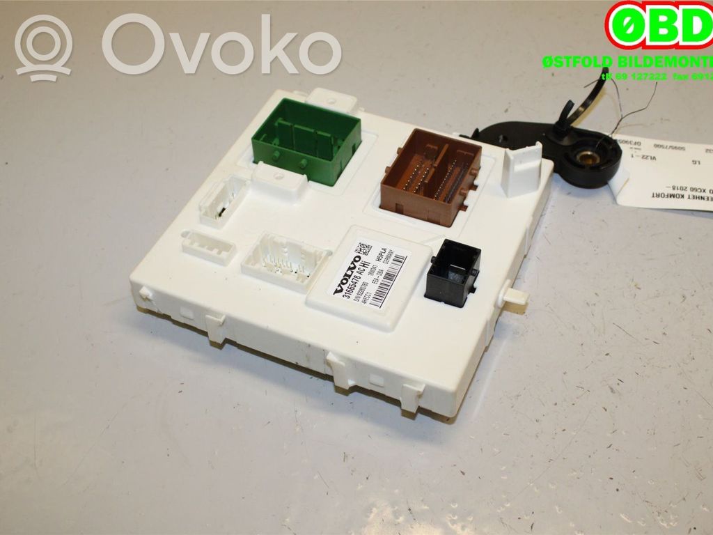 Volvo XC60 Korin keskiosan ohjainlaite 