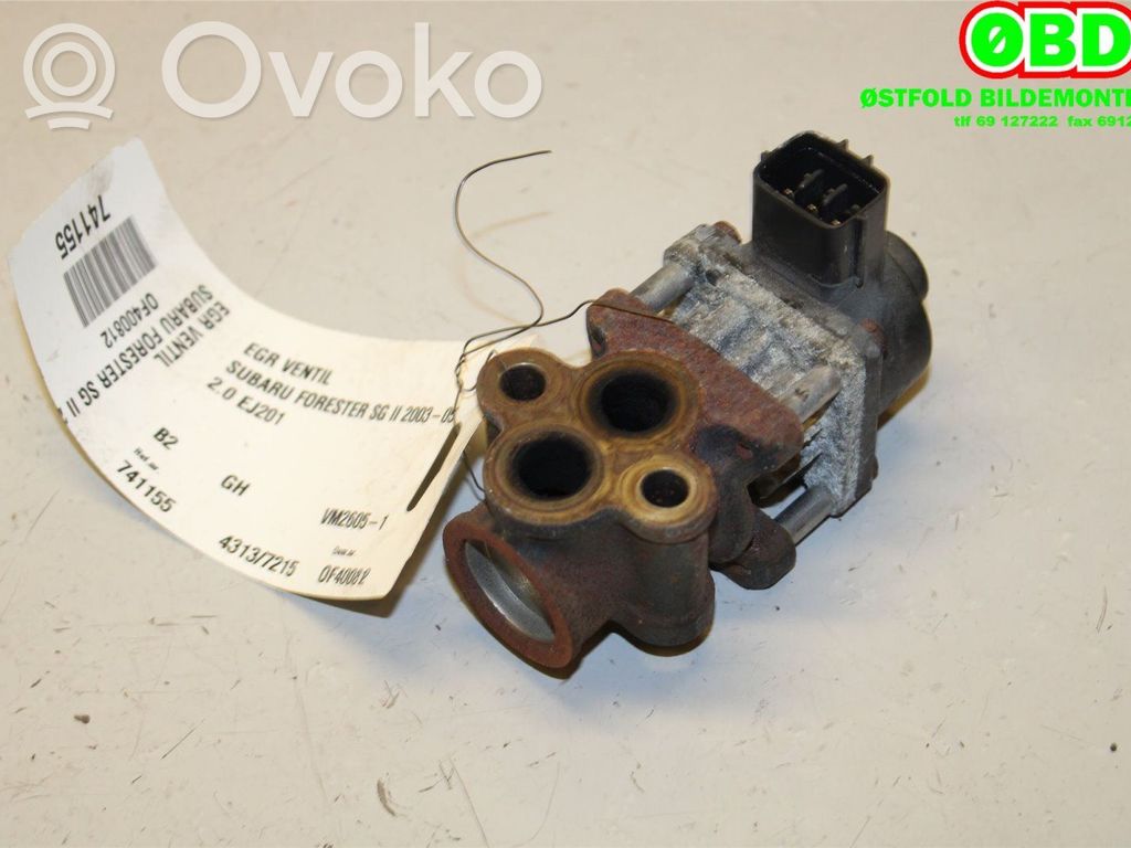 Subaru Forester SG EGR-venttiili 