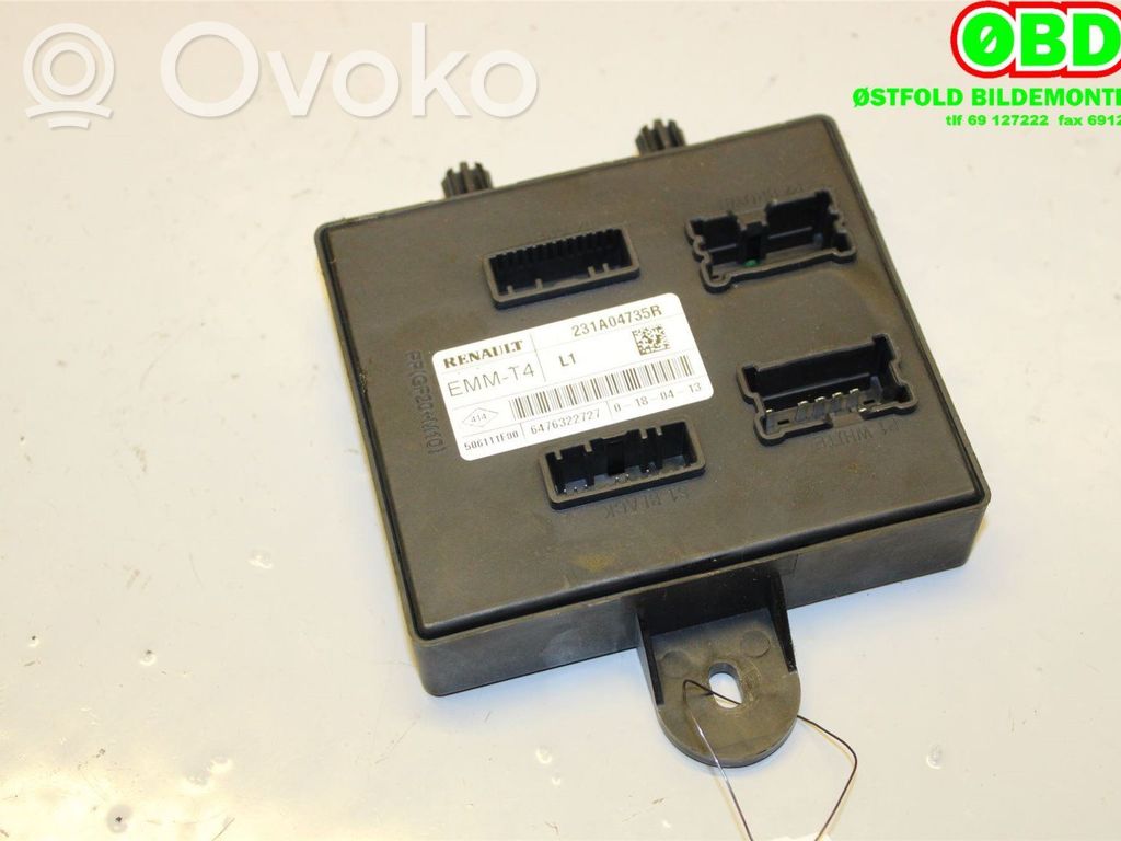 Renault Clio IV Other control units/modules 