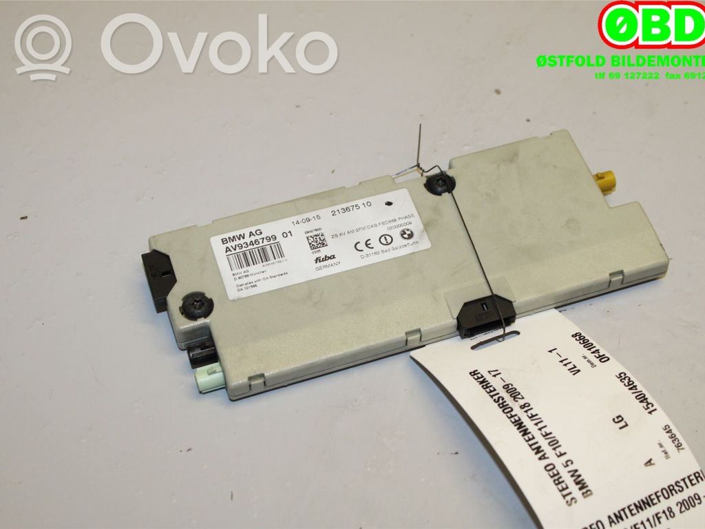 BMW 5 F10 F11 Antennenverstärker Signalverstärker 