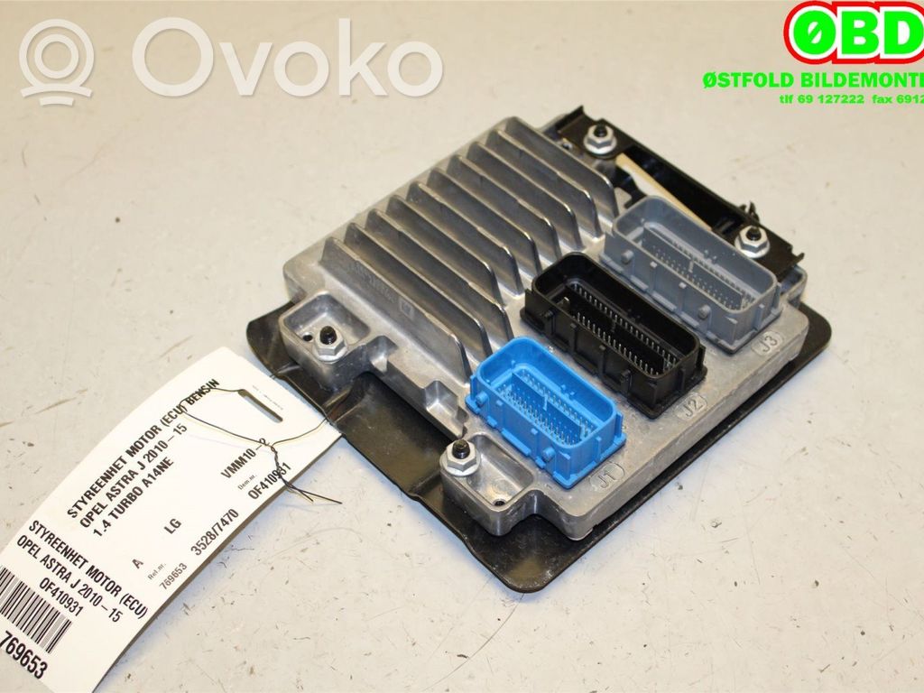 Unidad de control/módulo ECU del motor   12643636,1247282,1247282,12643636