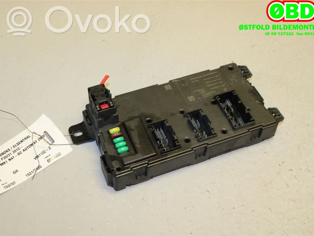 BMW 3 F30 F35 F31 Set scatola dei fusibili 