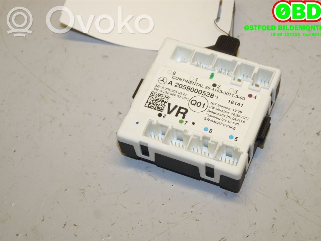 Mercedes-Benz C W205 Door control unit/module 