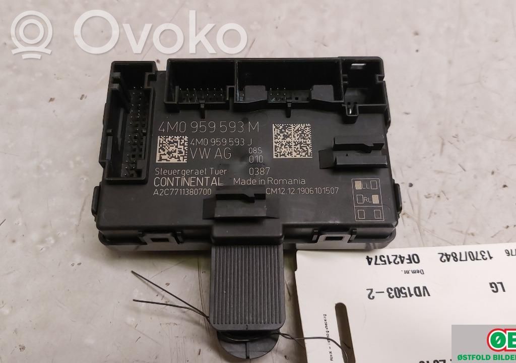 Door control unit/module   4M0959593M,4M0959593M,4M0959593M,4M0959593M