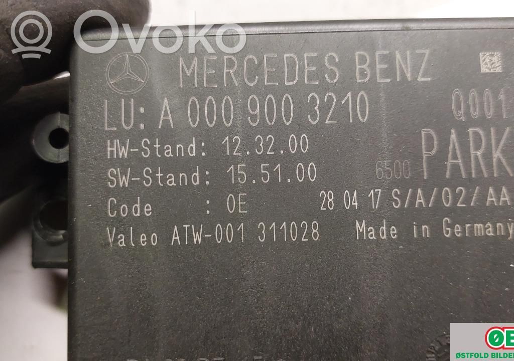 Mercedes-Benz Vito Viano W447 Unité de commande, module PDC aide au stationnement