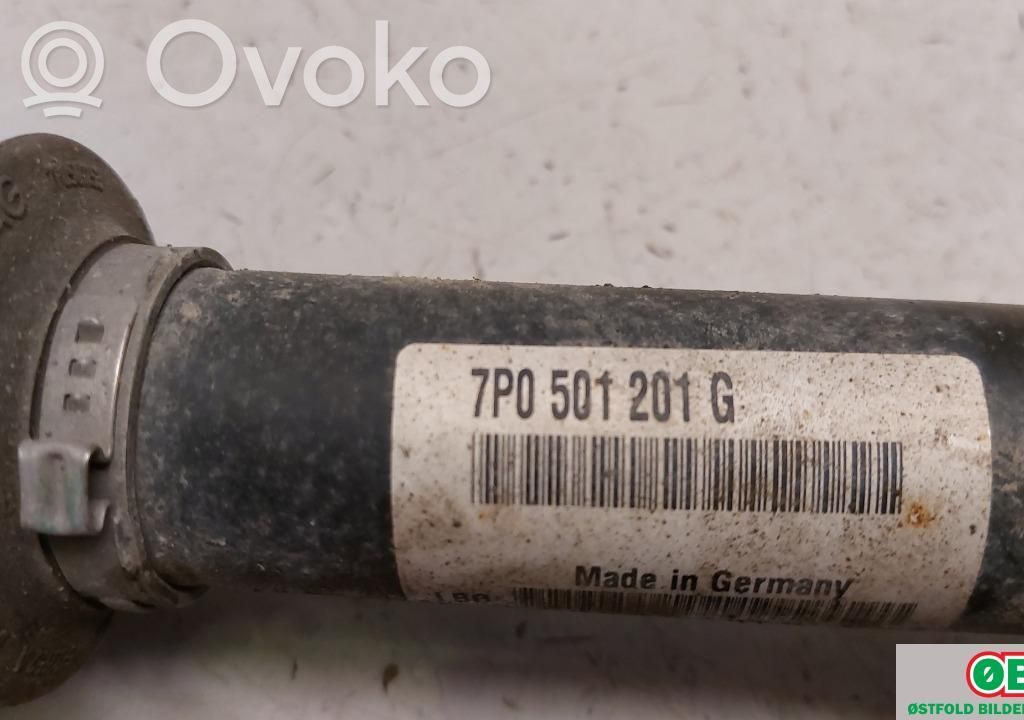 Volkswagen Touareg II Półoś tylna 
