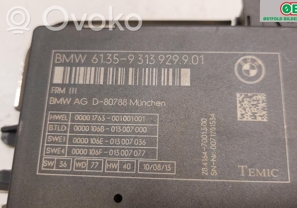 BMW 5 F10 F11 Autres unités de commande / modules
