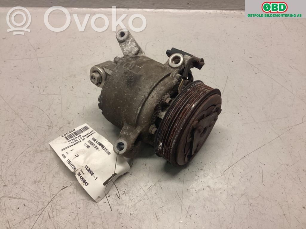 Citroen C1 Compressore aria condizionata (A/C) (pompa)