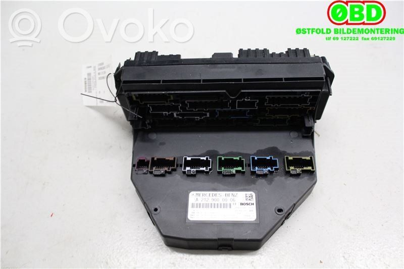 Mercedes-Benz E W212 Fuse box set 