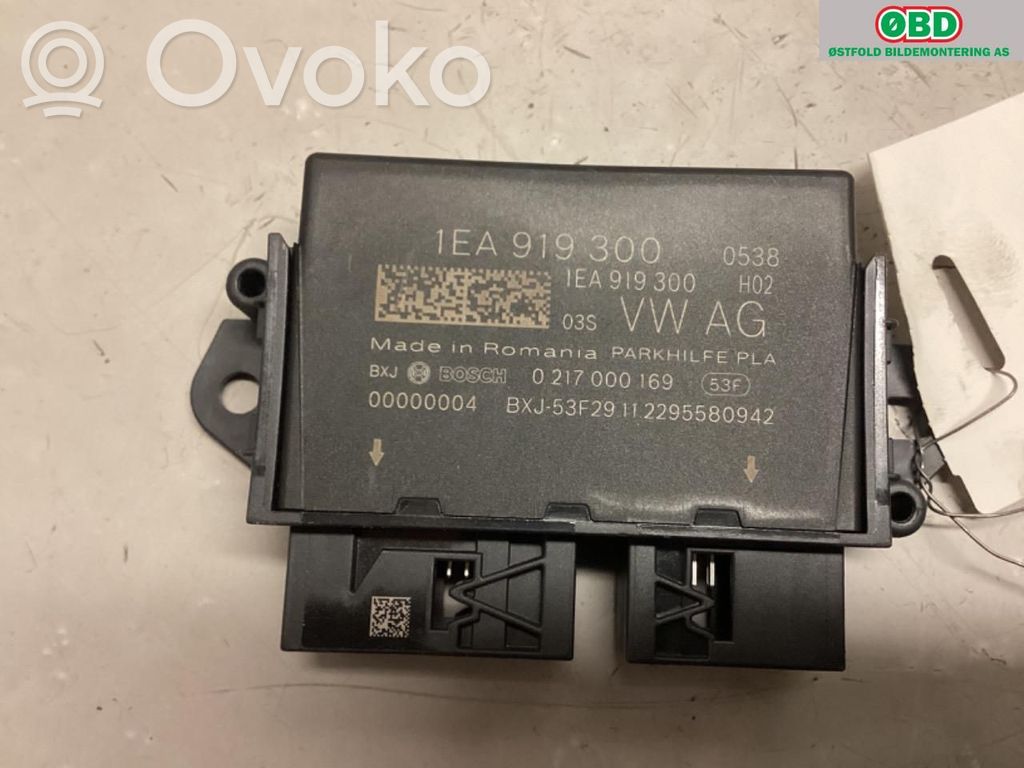 Volkswagen ID.3 Sterownik / Moduł parkowania PDC 