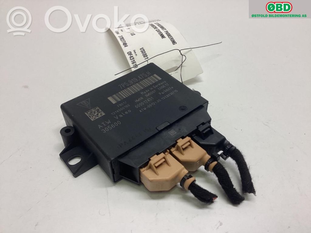 Porsche Cayenne (92A) Unidad de control/módulo PDC de aparcamiento 