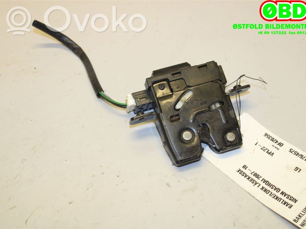 Nissan Qashqai Încuietoare portbagaj 