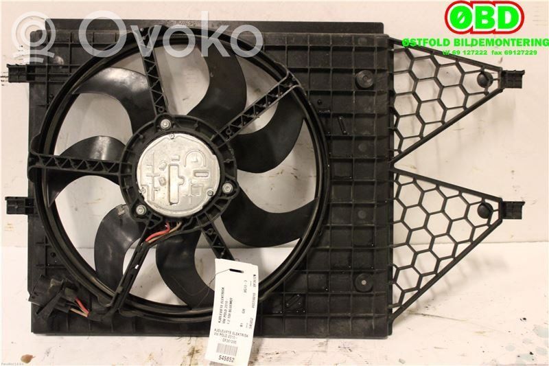 Volkswagen Polo V 6R Convogliatore ventilatore raffreddamento del radiatore 
